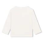 T-shirt algod&atilde;o manga comprida BILLIEBLUSH 
                    GIRL