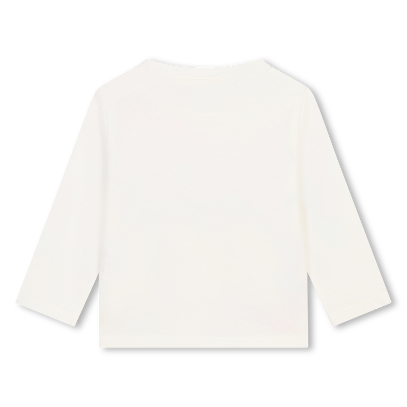 T-shirt algod&atilde;o manga comprida BILLIEBLUSH 
                        GIRL