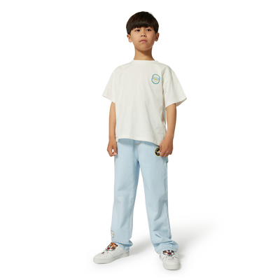 Logo Print Jeans KENZO KIDS BOY