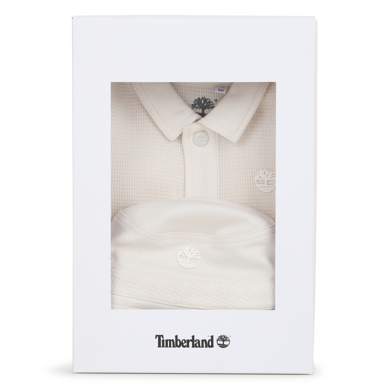 CONJUNTO DE FATO DE MERGULHO E CHAP&Eacute;U DE BALDE TIMBERLAND 
                        BOY