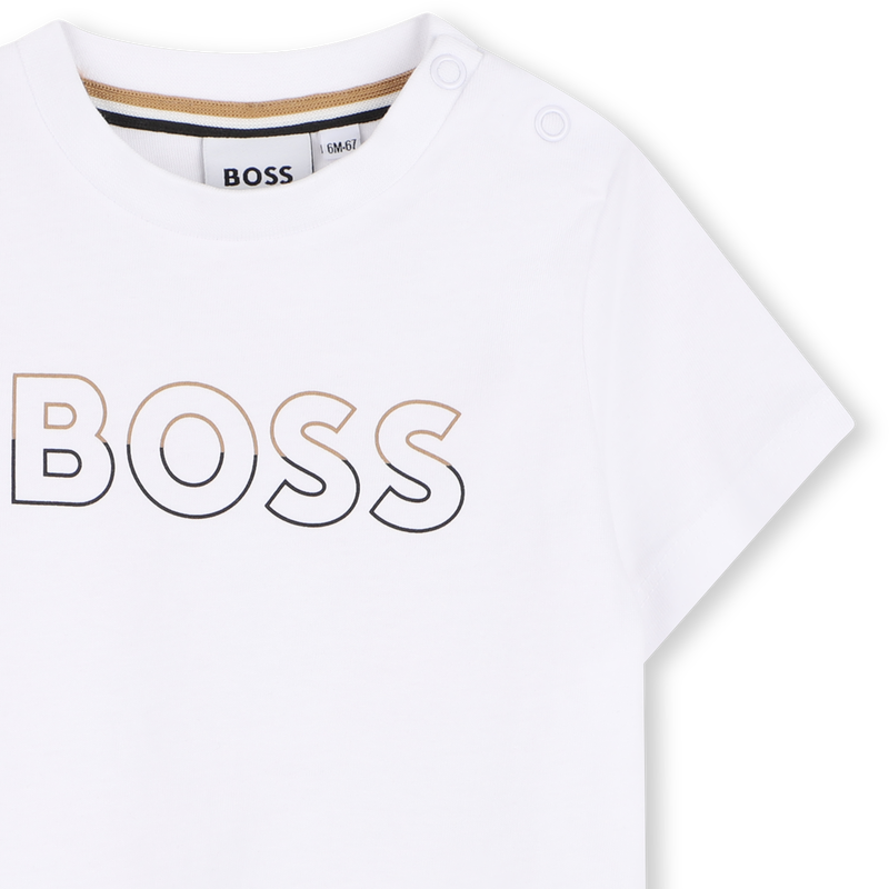 CONJUNTO DE T-SHIRTS E CAL&Ccedil;&Otilde;ES BERMUDAS BOSS 
                        BOY