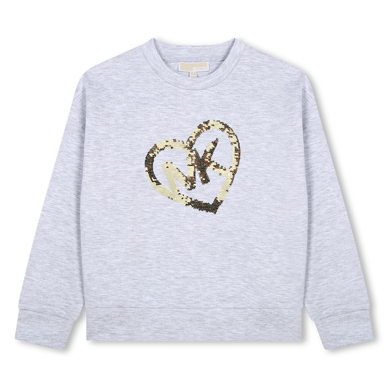 Sweatshirt com lantejoulas MICHAEL KORS 
                        GIRL
