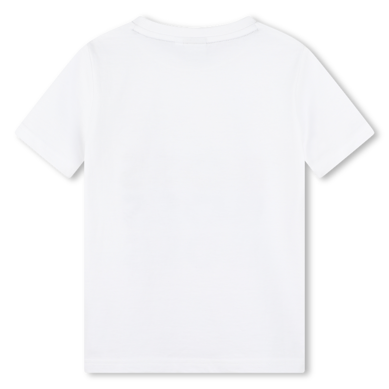 T-shirt gola redonda algodão BOSS 
                    BOY