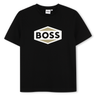 T-SHIRT MANGAS CURTAS BOSS 
                    MENINO