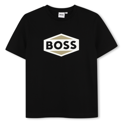 T-SHIRT MANGAS CURTAS BOSS MENINO