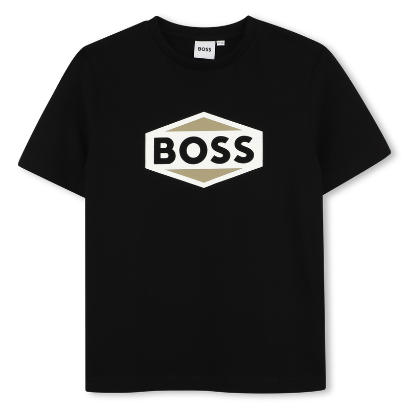 T-SHIRT MANGAS CURTAS BOSS 
                        MENINO
