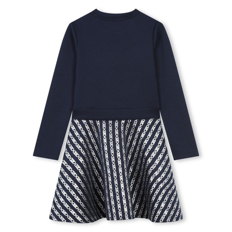 Vestido de manga comprida MICHAEL KORS 
                        GIRL