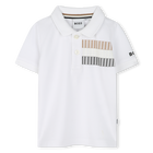 Polo de mangas curtas, BRANCO, hi-res