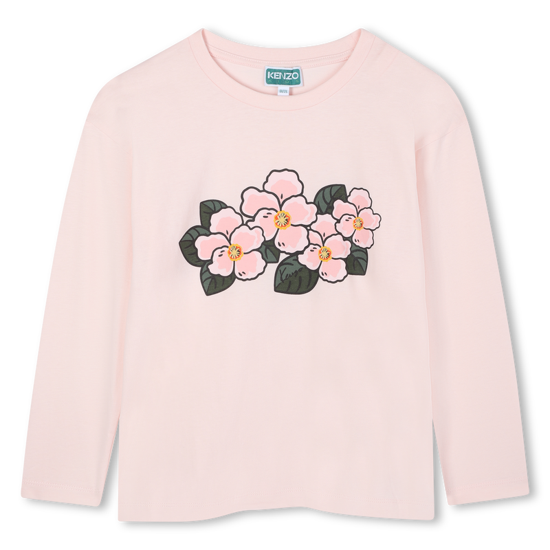 Camiseta de manga comprida KENZO KIDS 
                    GIRL