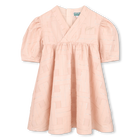 Vestido + scrunchie KENZO KIDS 
                    GIRL