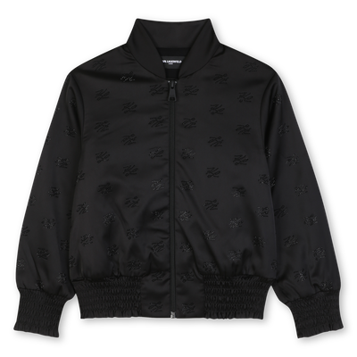 Cardigan de satin KARL LAGERFELD KIDS GIRL
