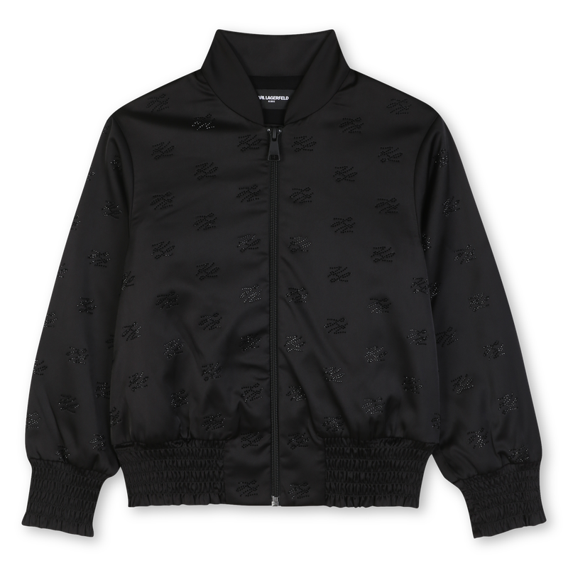 Cardigan de satin KARL LAGERFELD KIDS 
                        GIRL