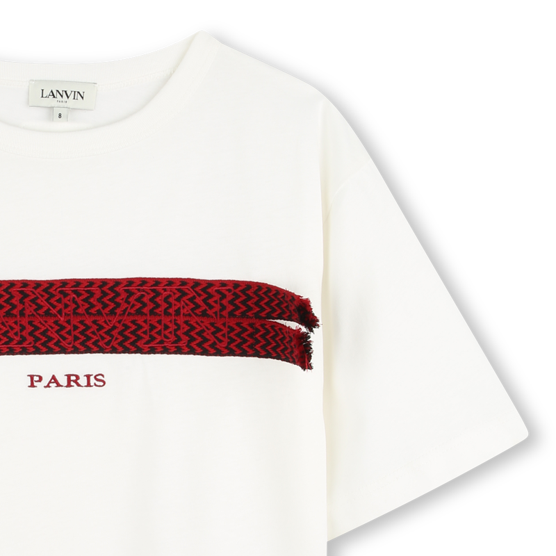T-shirt de manga curta LANVIN 
                    BOY