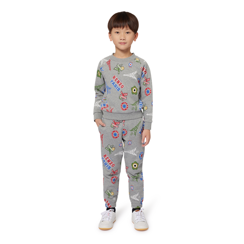 Sweatshirt moletão estampada KENZO KIDS 
                    BOY