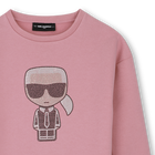 Vestido longo KARL LAGERFELD KIDS 
                    MENINA