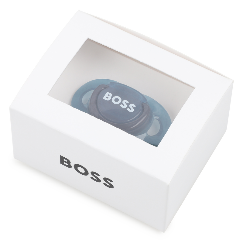 Chucha de silicone com logo BOSS 
                        UNISEX