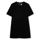Vestido t-shirt de veludo ZADIG VOLTAIRE 
                    GIRL
