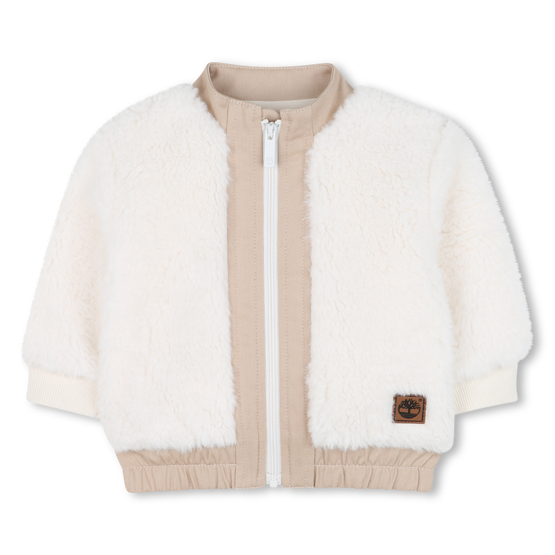 Cardigan polar com forro zip-up TIMBERLAND 
                    BOY