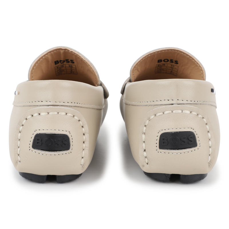 Mocassins em pele BOSS 
                    BOY