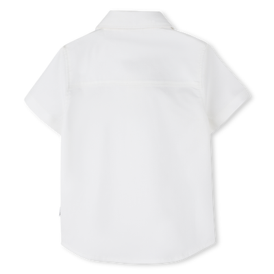 Camisa manga curta em algod&atilde;o BOSS BOY