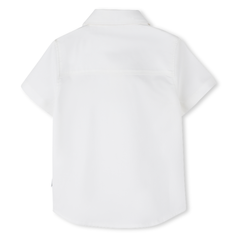 Camisa manga curta em algod&atilde;o BOSS 
                        BOY