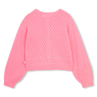 Openwork tricot cardigan BILLIEBLUSH 
                    GIRL