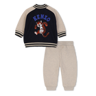 Conjunto de cardig&atilde; e cal&ccedil;as KENZO KIDS 
                    MENINO