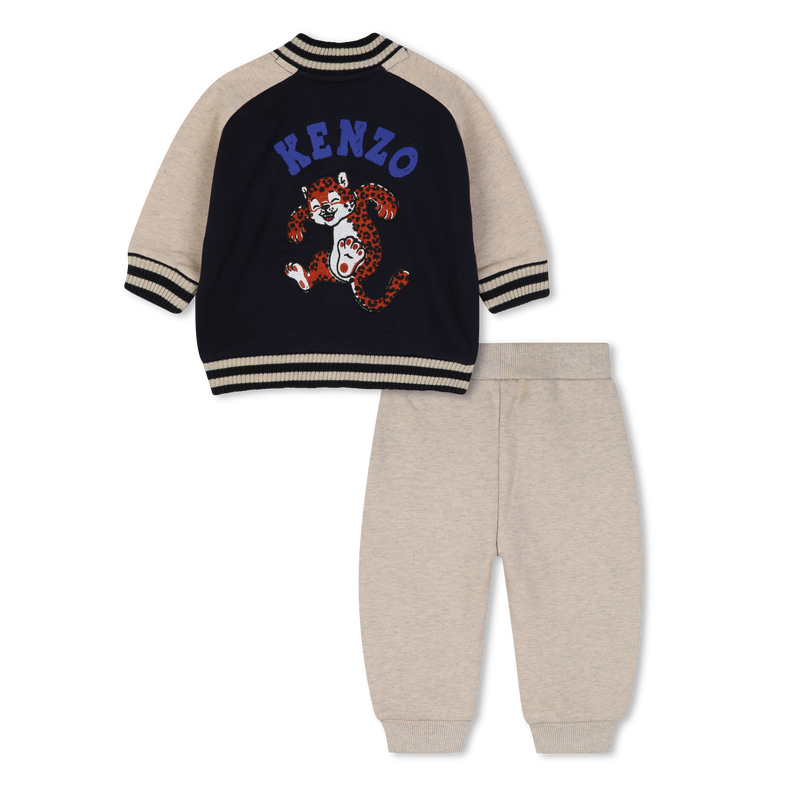 Conjunto de cardig&atilde; e cal&ccedil;as KENZO KIDS 
                        MENINO