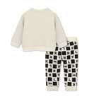 Conjunto de moletom e cal&ccedil;a KARL LAGERFELD KIDS 
                    MENINO