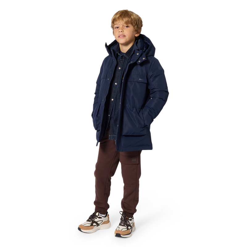 Parka com capuz BOSS 
                        BOY