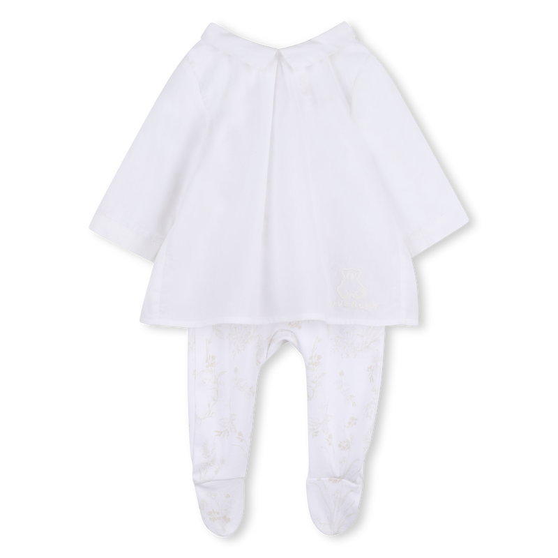 Conjunto de pijama e babador GIVENCHY 
                        UNISSEX