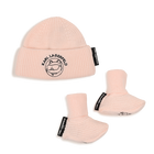 Conjunto de touca e pantufas KARL LAGERFELD KIDS 
                    MENINA