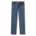 Cal&ccedil;as de ganga regular fit, DOUBLE STONE+BLEACH, hi-res