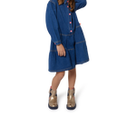 Vestido de ganga com colarinho BILLIEBLUSH 
                    GIRL