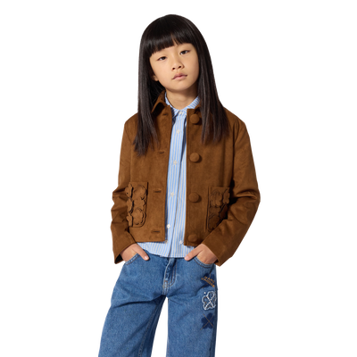 Camisa de listras finas MARC JACOBS MENINA