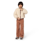Casaco de tecido peluciado KIDS AROUND 
                    GIRL