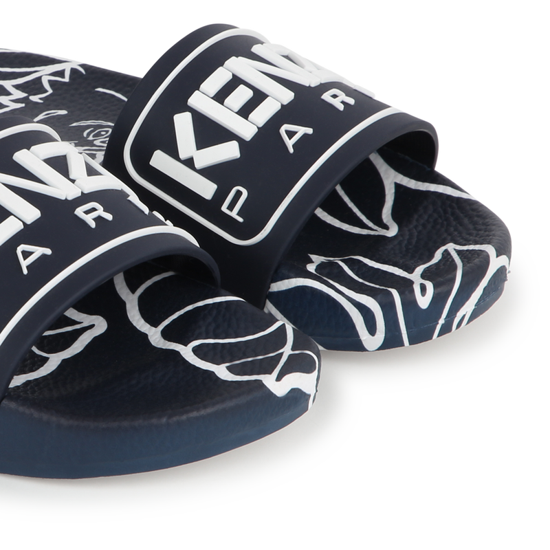 Printed sole sliders KENZO KIDS 
                    UNISEX