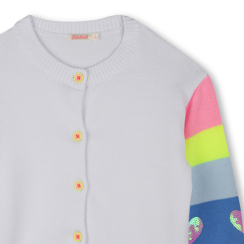 Tricot sequin cardigan BILLIEBLUSH 
                    GIRL