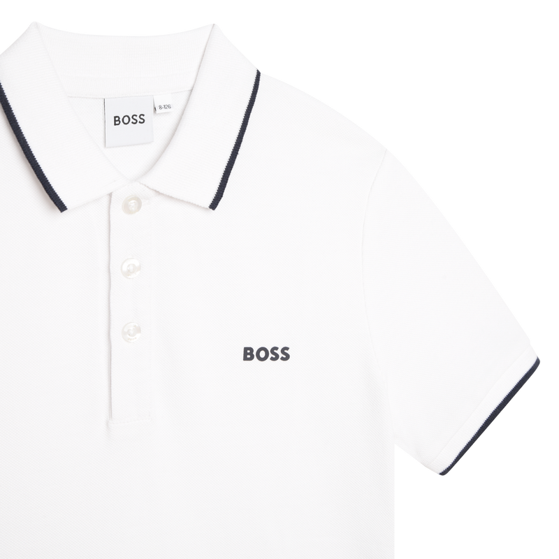CAMISA POLO DE MANGA CURTA BOSS 
                        BOY