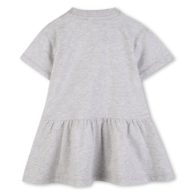 VESTIDO COM ABERTURA DE PINO DE IMPRENSA KENZO KIDS 
                        GIRL