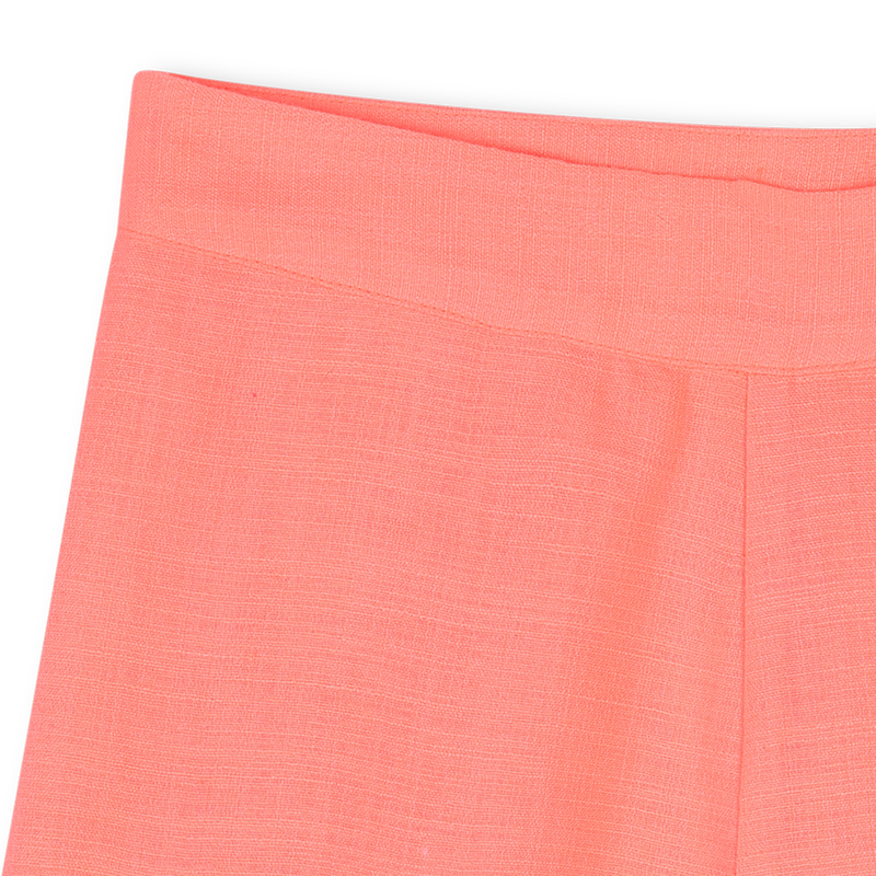 Embroidered zip-up shorts BILLIEBLUSH 
                    GIRL