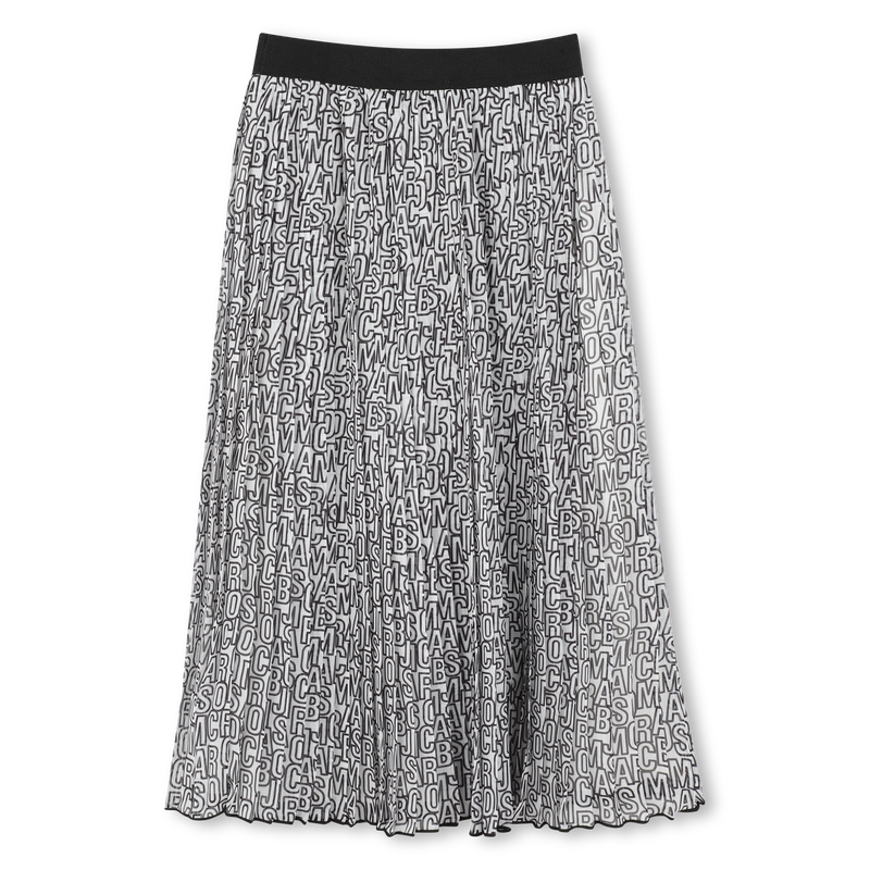 Saia de cerim&oacute;nia plissada MARC JACOBS 
                        MENINA