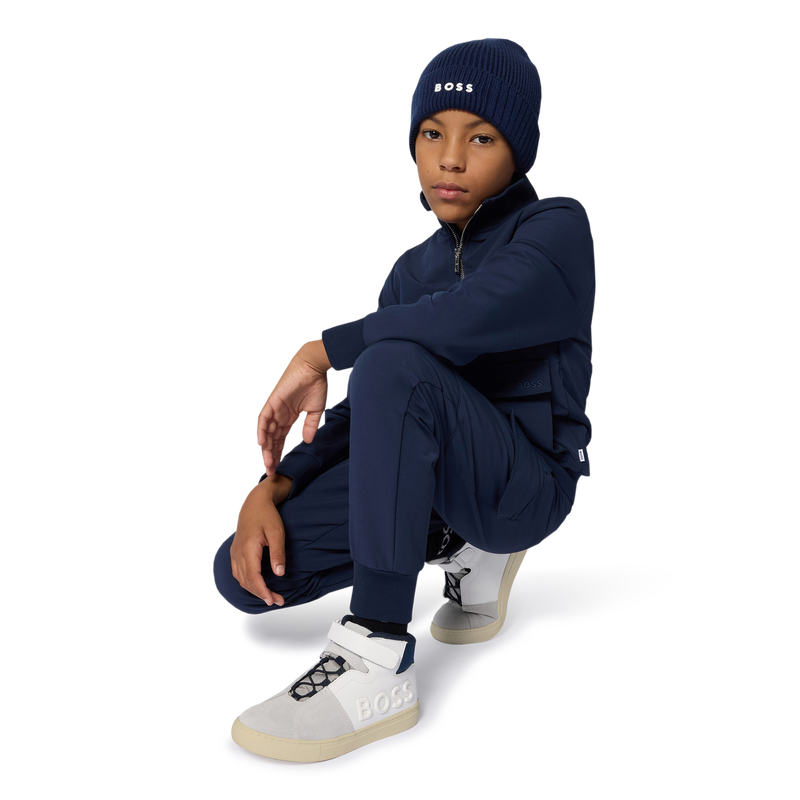 Cardig&atilde; jogger BOSS 
                        BOY