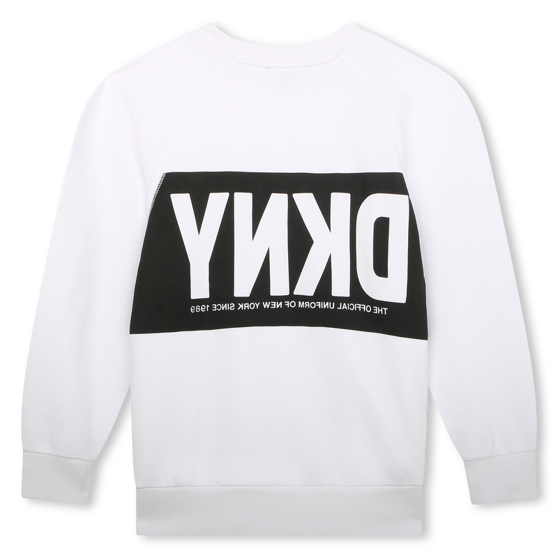 Sweatshirt de algodão unissexo DKNY 
                    UNISEX