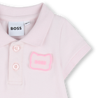 Vestido de bot&atilde;o para baixo BOSS 
                    GIRL