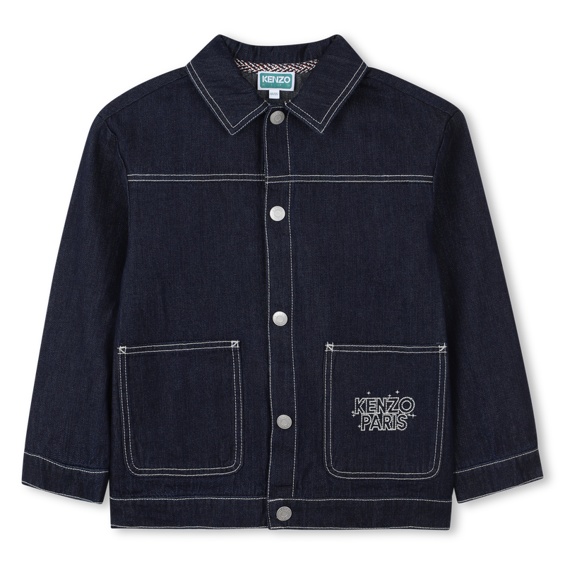 Casaco com fecho de pressão KENZO KIDS 
                    BOY