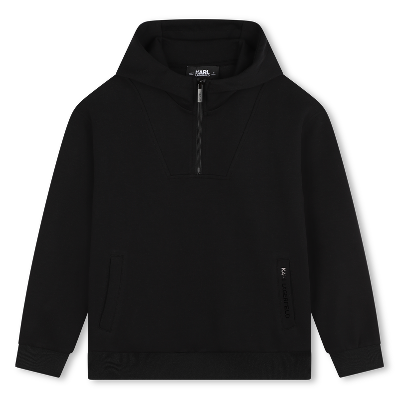 Sweatshirt com capuz KARL LAGERFELD KIDS 
                    BOY