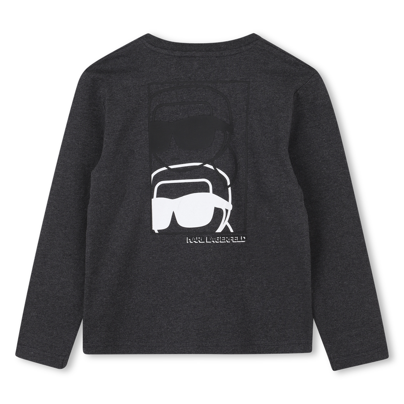 Camiseta de manga comprida KARL LAGERFELD KIDS 
                    BOY