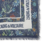Cachecol com ilustra&ccedil;&atilde;o ZADIG & VOLTAIRE 
                    GIRL