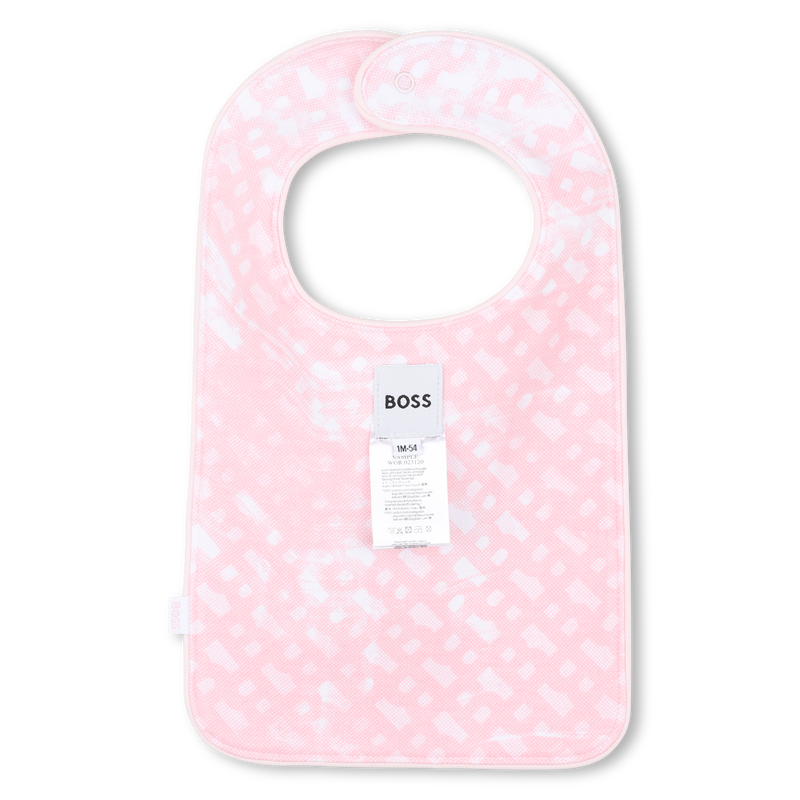 Conjunto de pijama, babador e chapéu BOSS 
                    GIRL